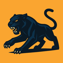 Fierce Panther Masco .eps