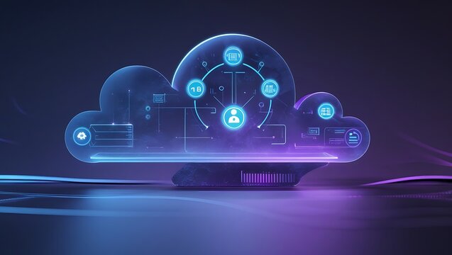 Hybrid multi cloud architecture with connected networks and distributed data flow