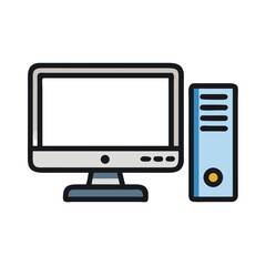 vector computer icon