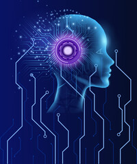 Human Brain Circuit Fusion – Artificial Intelligence Tech Design