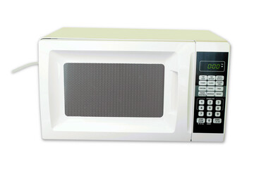 Fototapeta premium Modern Home Kitchen Appliance Microwave or Oven, cutout in transparent background, PNG format