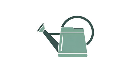 Obraz premium Watering can vector illustration for gardening and plant care design element and icon concept usage