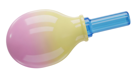 3D Blood Pressure Monitor in Pastel Style