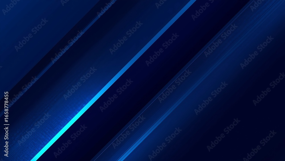 Aufkleber abstract blue technology background. futuristic geometric shapes with dynamic glowing lines. a moder