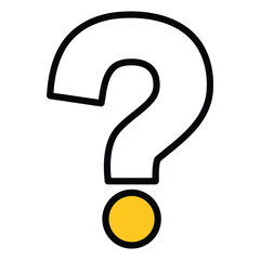 Question mark is a punctuation symbol used to indicate a question, inquiry, or uncertainty in writing and communication