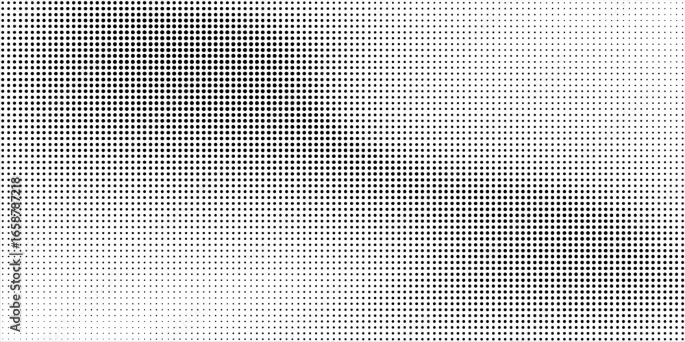 Poster dotted halftone gradient texture. fading polka dot background. repeated dots gradation pattern backg