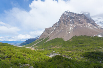 French Valley landscape, Torres del Paine, Chile