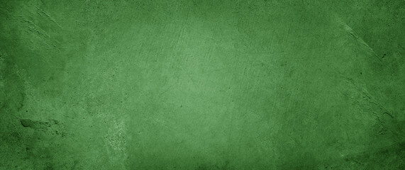 Green concrete wall background