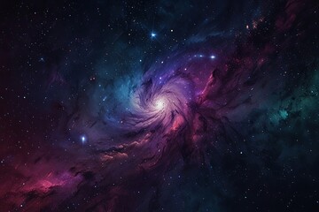 Fototapeta premium space background with stars