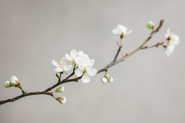 Elegant cherry blossom branch – symbol of spring renewal.