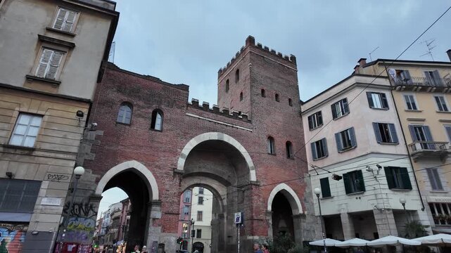  Medieval Porta Ticinese in Milan is one of the city&rsquo;s last surviving gateways from the 12th-century fortifications&mdash;blending Gothic architecture, historical resilience, and urban charm.