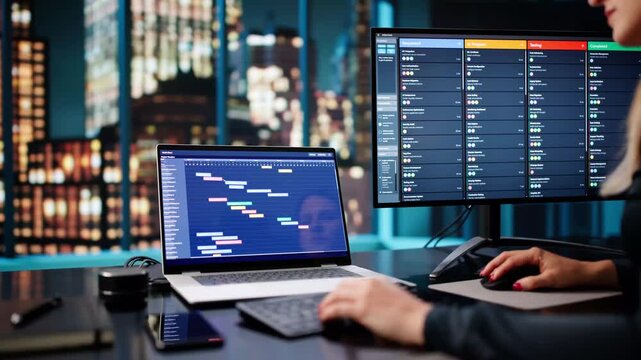 Agenda Management: Kanban Board For Office Project Schedule