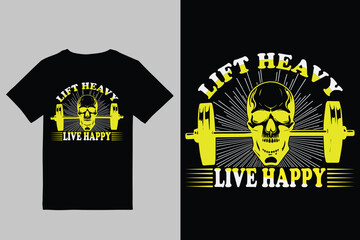 Fitness T Shirt Design