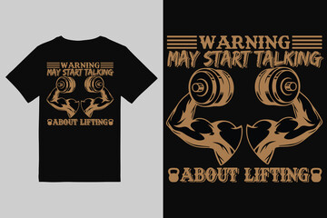 Fitness T Shirt Design