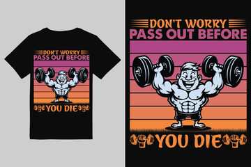 Fitness T Shirt Design
