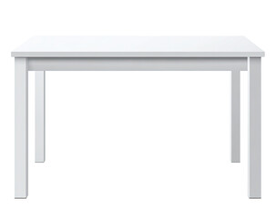 Simple white rectangular table (1)