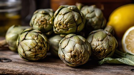 Obraz premium Orga is associated with natural food, including raw vegetables like green pods and fresh okra, alongside Shatavari