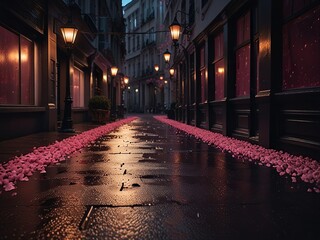 street in the night