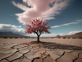 tree in the desert