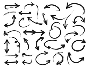 Collection of hand-drawn arrows (6)