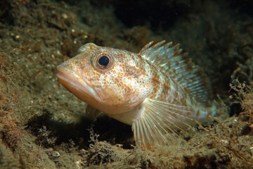 Greater weever Trachinus draco a venomous bottom dwelling fish