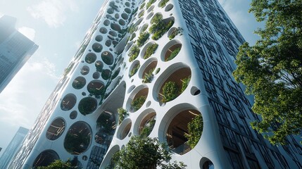 Architectural Marvel: Biophilic Skyscraper Design