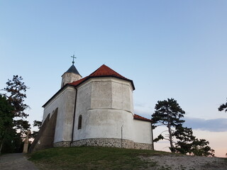 Fototapeta premium St. Michael's Chapel at Balatongyörök 