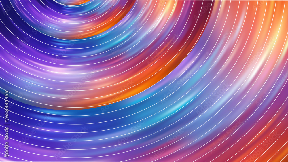 Poster vibrant swirling vortex of colors creates dynamic abstract background for modern design projects