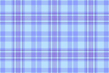 Shirt vector pattern textile, content check seamless fabric. Nostalgia background tartan texture plaid in light and blue colors.