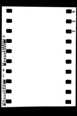 Film Photo Borders, Vertical, Transparent Background, png