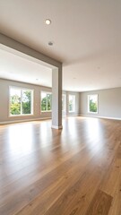 Obraz premium Empty modern home interior