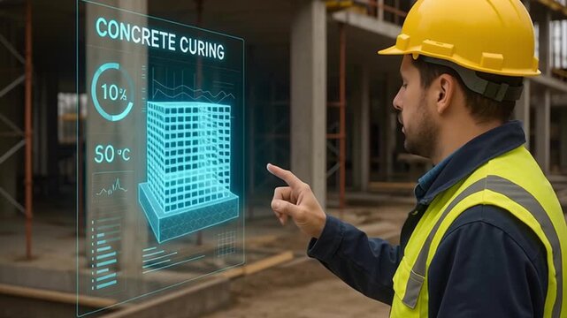 Concrete Curing Control With Real Time Metric