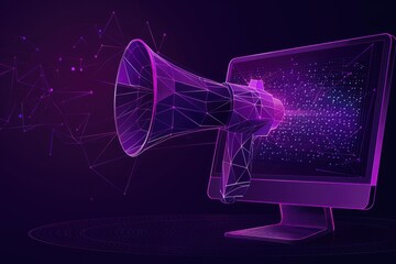 Digital Marketing Announcement Online Promotion, Network