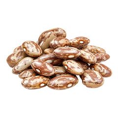 Obraz premium Pile of pinto beans showcases natural variations in color and speckled patterns perfect for nutritional eating
