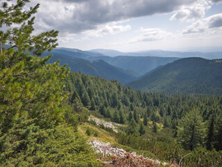 Rila mountain near Granchar Lake, Bulgaria