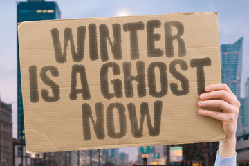 Winter is a ghost now. lament for fading cold seasons; snow arrives late, ice retreats, and...