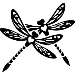 dragonfly vector illustration