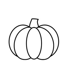 pumpkin isolated on white