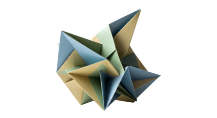 Origami paper plane.