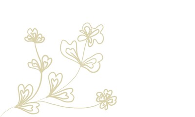 Abstract color background with leaf of tree and copy space for text