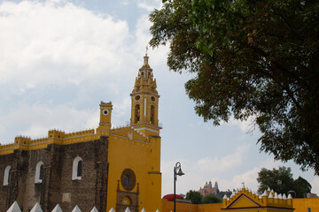Obraz premium Church in Cholula Mexico
