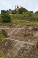 Ruins of Great Pyramid of Cholula