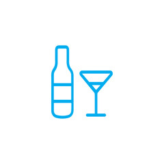 Drinks icon illustration