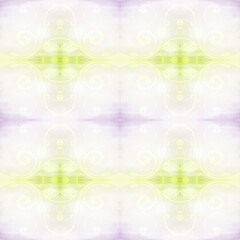 Abstract tile symmetrical mosaic ornament pattern background. Seamless floral fabric paper. Kaleidoscope pattern texture art, geometric embroidery, stained glass floral wallpaper.