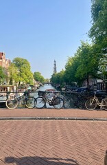bicycles in amsterdam