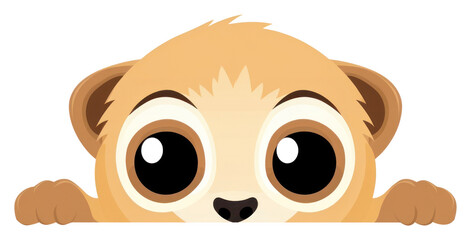Obraz premium PNG Meerkat cartoon animal mammal.