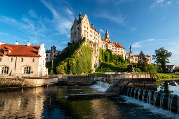 Stunning Summer View of Schloss Sigmaringen, Germany