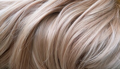 Naklejka premium ash milky brown hair texture background