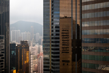 Hong Kong City skyline