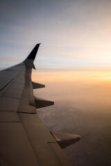 airplane in the sky